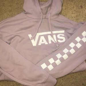 Light purple Vans hoodie
